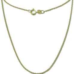 GoldDream Damen Colliers Halskette 50cm Gelbgold 8 Karat GDKB00750Y