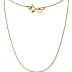 GoldDream Damen Colliers Halskette 40cm Gelbgold 8 Karat GDKB00540Y