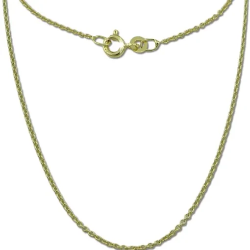 GoldDream Damen Colliers Halskette 34cm Gelbgold 8 Karat GDKB00734Y