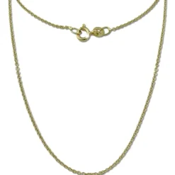 GoldDream Damen Colliers Halskette 42cm Gelbgold 8 Karat GDKB00742K
