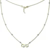 GoldDream Damen Colliers Halskette Unendlich 44-46cm Gelbgold 8 Karat GDK50145T