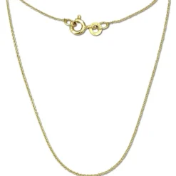 GoldDream Damen Colliers Halskette 45cm Gelbgold 8 Karat GDKB00545Y