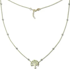 GoldDream Damen Colliers Halskette Lebensbaum 44-46cm Gelbgold 8 Karat GDK50245T