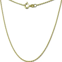GoldDream Damen Colliers Halskette 42cm Gelbgold 8 Karat GDKB00342Y