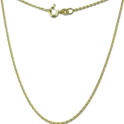 GoldDream Damen Colliers Halskette 34cm Gelbgold 8 Karat GDKB00134Y