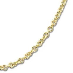 GoldDream Damen Colliers Halskette 50cm Gelbgold 8 Karat GDKB00850Y