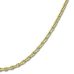 GoldDream Damen Colliers Halskette 40cm Gelbgold 8 Karat GDKB00140Y