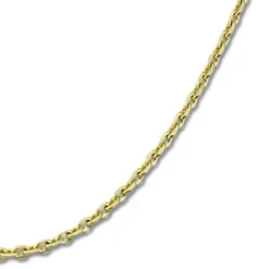 GoldDream Damen Colliers Halskette 45cm Gelbgold 8 Karat GDKB00145Y