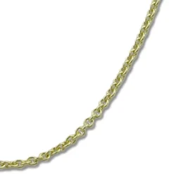 GoldDream Damen Colliers Halskette 34cm Gelbgold 8 Karat GDKB00734Y