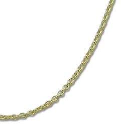 GoldDream Damen Colliers Halskette 55cm Gelbgold 8 Karat GDKB00755Y