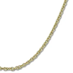 GoldDream Damen Colliers Halskette 42cm Gelbgold 8 Karat GDKB00742K