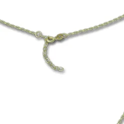 GoldDream Damen Colliers Halskette Doppelherz 42-45cm Gelbgold 8 Karat GDK50545Y