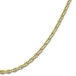 GoldDream Damen Colliers Halskette 34cm Gelbgold 8 Karat GDKB00134Y