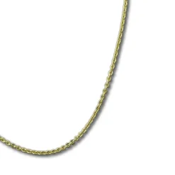 GoldDream Damen Colliers Halskette 50cm Gelbgold 8 Karat GDKB00050Y