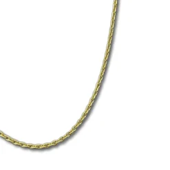 GoldDream Damen Colliers Halskette 38cm Gelbgold 8 Karat GDKB00138Y