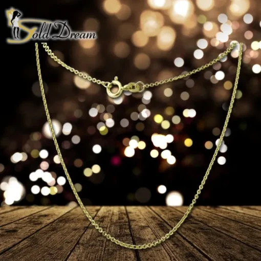 GoldDream Damen Colliers Halskette 38cm Gelbgold 8 Karat GDKB00038Y