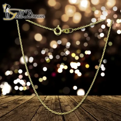 GoldDream Damen Colliers Halskette 38cm Gelbgold 8 Karat GDKB00138Y
