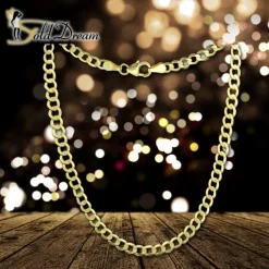 GoldDream Damen Colliers Halskette 50cm Gelbgold 8 Karat GDKB01650Y