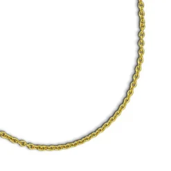 GoldDream Fußkette Herz 333 Gold 25cm Damen 8 Karat Echtschmuck GDF0055Y