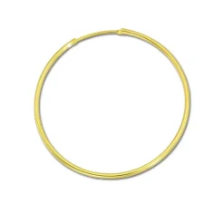 GoldDream Gold Creole 44mm Ohrring 333er Gelbgold Echtschmuck GDO0034Y