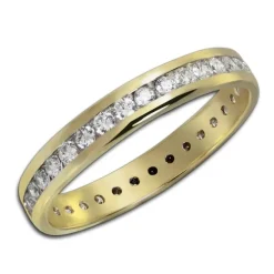 GoldDream Gold Ring Gr.60 Zirkonia weiß 333er Gelbgold GDR520Y60