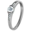 GoldDream Gold Ring Kristall Zirkonia weiß Gr.56 333er Weißgold GDR508J56