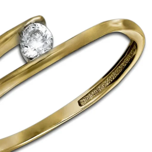 GoldDream Gold Ring New Zirkonia Gr.58 333er Gelbgold GDR528Y58