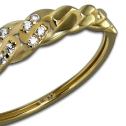 GoldDream Gold Ring Ranke Gr.54 333er Gelbgold GDR551Y54