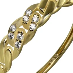 GoldDream Gold Ring Ranke Gr.54 333er Gelbgold GDR551Y54