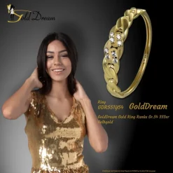 GoldDream Gold Ring Ranke Gr.54 333er Gelbgold GDR551Y54