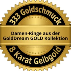 GoldDream Gold Ring Ranke Gr.54 333er Gelbgold GDR551Y54