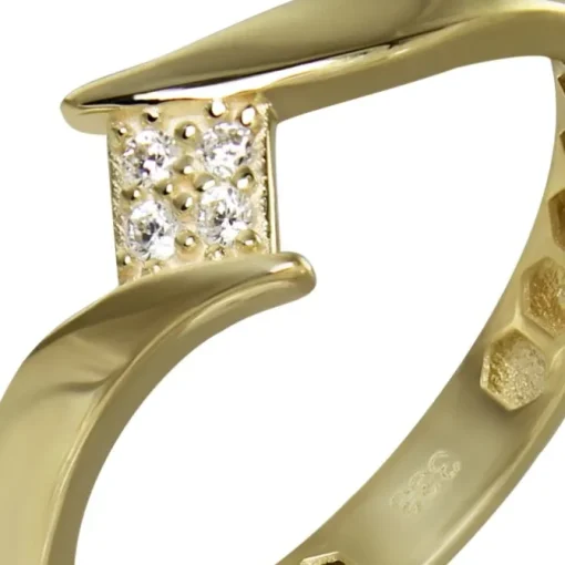 GoldDream Gold Ring Square Gr.54 333er Gelbgold GDR549Y54