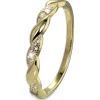 GoldDream Gold Ring Wave Gr.58 333er Gelbgold GDR555Y58