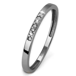 GoldDream Gold Ring Zirkonia weiß Gr.60 333er Weißgold GDR502J60
