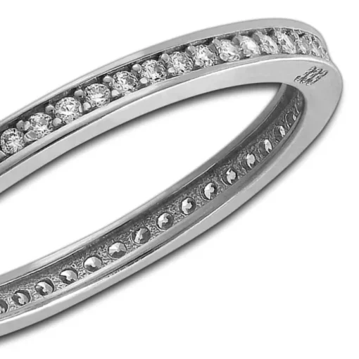 GoldDream Gold Ring Zirkonia weiß Gr.60 333er Weißgold GDR504J60
