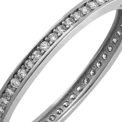 GoldDream Gold Ring Zirkonia weiß Gr.60 333er Weißgold GDR504J60