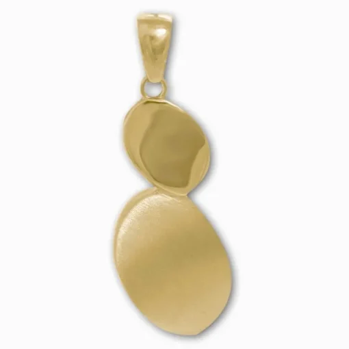 GoldDream Kettenanhänger Ovale 333er Gelbgold Anhänger Echtschmuck GDH510MY