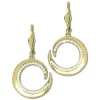 GoldDream Ohrhänger Spirale Zirkonia weiß Ohrring 333er Gold GDO5650Y