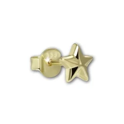 GoldDream Ohrstecker Star Ohrring 333er Gold Echtschmuck GDO5704Y