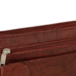 Handgelenktasche Echtleder braun Herrentasche Handytasche DrachenLeder OTJ511N
