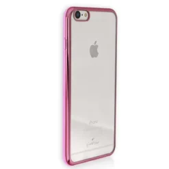 Handyhülle iPhone 6 6S pink Kunststoff Case PU Schutzhülle DrachenLeder OMG100P