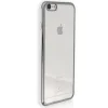 Handyhülle iPhone 6+ 6s+ silber Kunststoff Cover PU Case DrachenLeder OMG101W