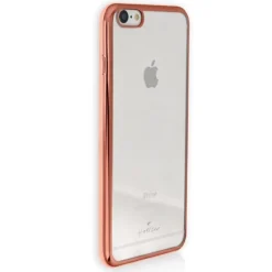 Handyhülle Kunststoff kupfer iPhone 6+ 6S+ Cover PU Case DrachenLeder OMG101O