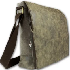 Harolds Tasche Canvas/Kunstleder braun unisex Handtasche OTJ2380N