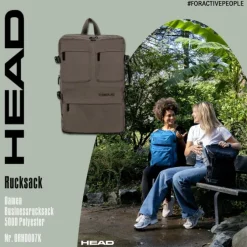 Head Businessrucksack Reisetasche Polyester dunkelgrau ORHD007K