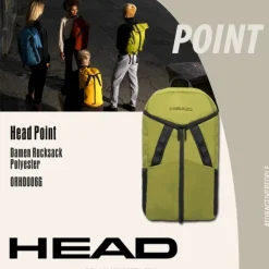 Head Unisex Sportrucksack Polyester grün ORHD006G