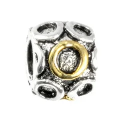 IMPPAC 925 Bead Buchstabe Kugel O European Beads SMP621O
