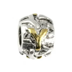 IMPPAC 925 Bead Buchstabe Kugel Y European Beads SMP621Y