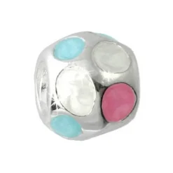 IMPPAC 925 Bead Modul Emaille Kugel bunt European Beads SMQ099