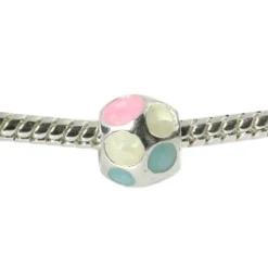 IMPPAC 925 Bead Modul Emaille Kugel bunt European Beads SMQ099